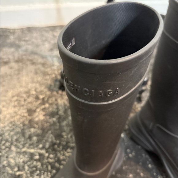 Balenciaga Black croc Boots - Picture 2 of 6